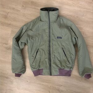 Vintage Patagonia Sage Green Bomber Jacket